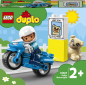 Preview: LEGO® DUPLO® Town - Polizeimotorrad