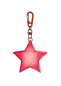 Preview: moses - Leuchtender LED-Stern mit Karabiner rot