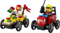 Preview: LEGO® City Great Vehicles - Pizzalieferwagen vs. Löschauto