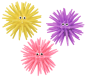Preview: moses - Kletternde Sticky Monster Set violett