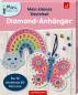 Preview: Mein kleines Bastelset: Diamond-Anhänger - Schmetterling / Regenbogen - Die Spiegelburg