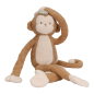 Preview: Little Dutch - Safari Friends - Kuschelkuschelaffe XL - Braun
