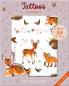 Preview: Tattoos - Wintertiere im Weihnachtswald - Die Spiegelburg