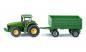 Preview: Siku 1953  John Deere mit Hänger 1:50