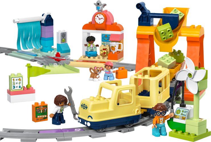 Preview: LEGO DUPLO Town - Große interaktive Eisenbahn