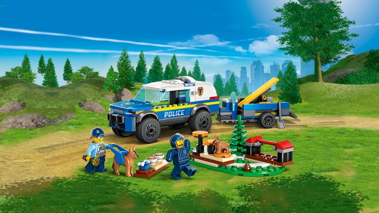 LEGO® City  Mobiles Polizeihunde-Training