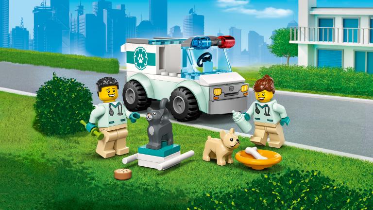 LEGO® City Tierrettungswagen