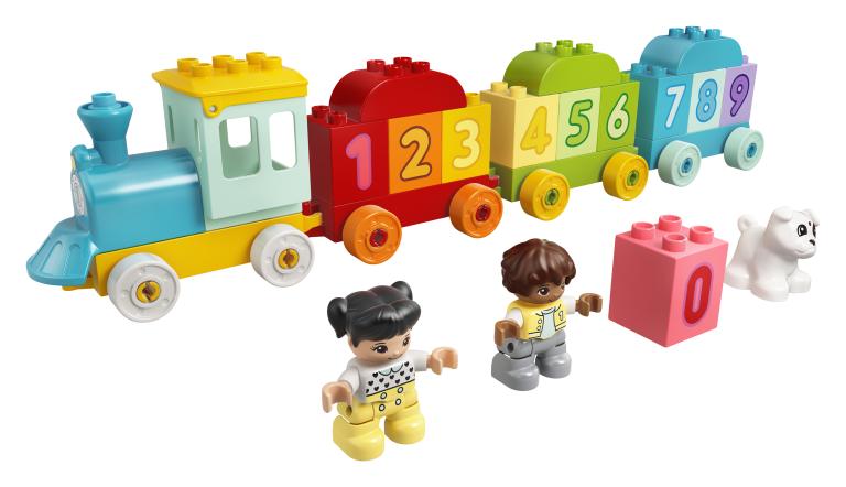 LEGO® DUPLO® Creative Play - Zahlenzug – Zählen lernen