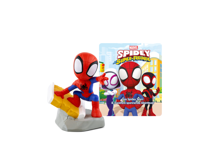 Tonies. - Marvel Spidey und seine Super-Freunde - Spidey und seine Super-Freunde - Das Spidey Team & 3 weitere spannende Abenteuer (Folge 1)