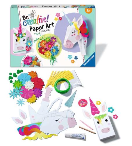 Ravensburger - BeCreative Paper Art Unicorn