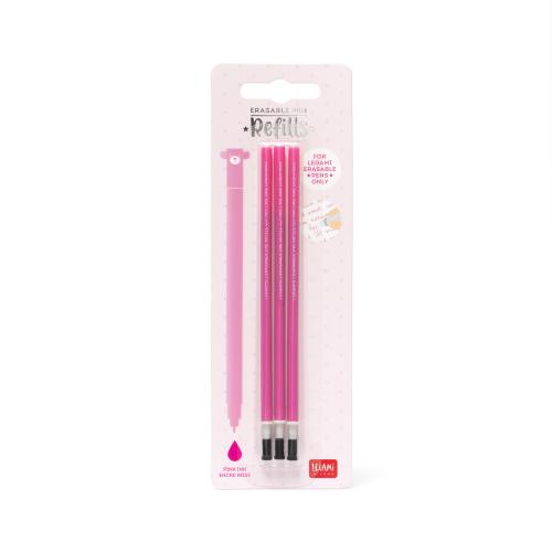 Ersatzmine für löschbaren Gelstift - Erasable Pen rosa - LEGAMI
