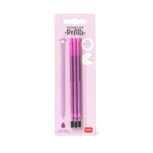 Ersatzmine für löschbaren Gelstift - Erasable Pen violett - LEGAMI