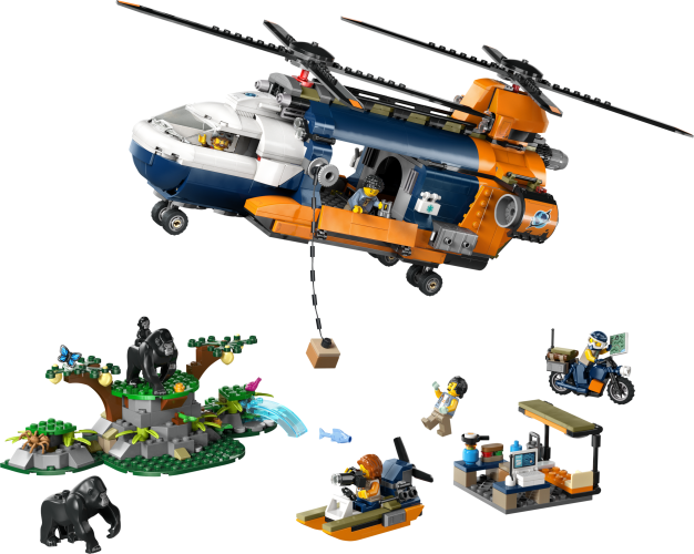 LEGO® City Exploration - Dschungelforscher-Hubschrauber