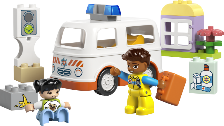 LEGO® DUPLO® Town - Rettungswagen mit Fahrer