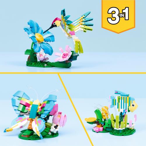 Preview: LEGO Creator 3-in-1-Set  Wilde Tiere: Bunter Kolibri