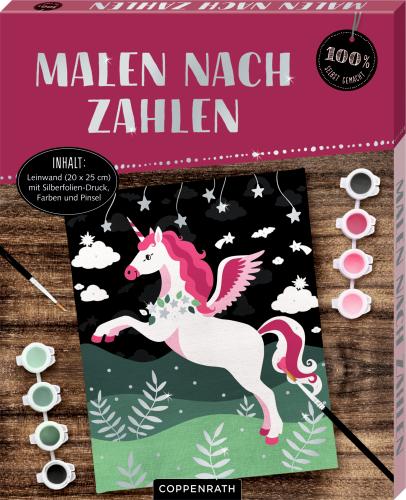 Malen nach Zahlen auf Leinwand: Einhorn (100% selbst gemacht) -  Die Spiegelburg