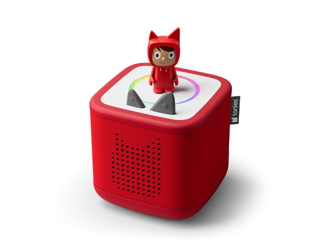 Tonies. - Toniebox 2 Rot Starter Set Kreativ-Tonie Rot