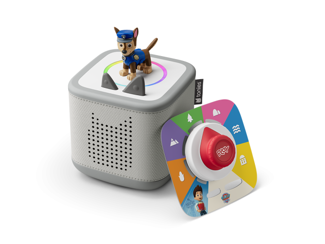 Tonies. -  Toniebox 2 Mondgrau Play Set Paw Patrol Chase