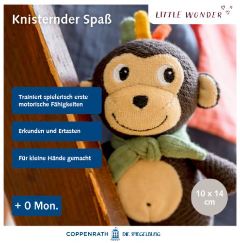 Knistertier Affe - Little Wonder - Die Spiegelburg