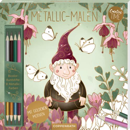 Metallic-Malen Bicolor-Stifte Garden Glory - Creative Time - Die Spiegelburg