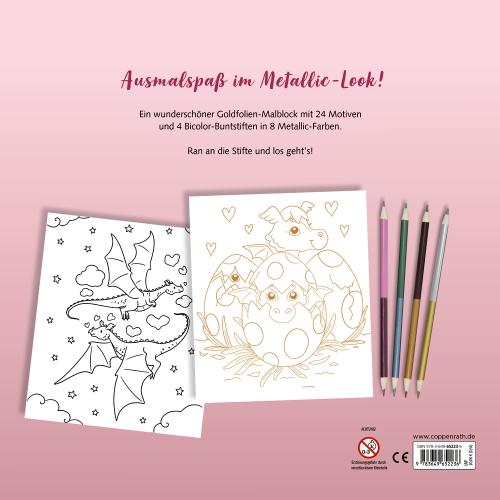 100% selbst gemacht: Metallic-Malen Fantasy mit Bicolorstiften - Die Spiegelburg