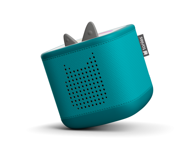 Tonies.  - Toniebox 2 Meeresgrün Starter Set Kreativ-Tonie Rot