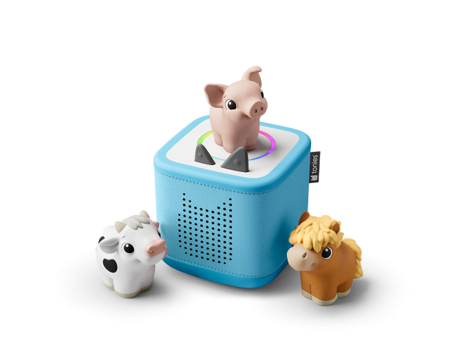 Tonies. - Toniebox 2 Himmelblau Starter Set My First Tonies Bauernhof