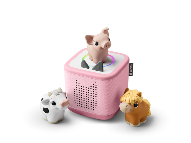 Tonies. - Toniebox 2 Rosa Starter Set My First Tonies Bauernhof