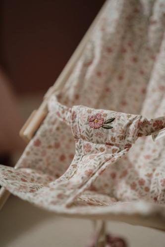 Little Dutch Puppenbuggy – Rosa – Essentials – Weiche Blumen