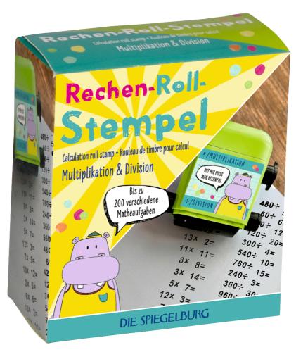 Rechen-Roll-Stempel - Division & Multiplikation Bunte Geschenke - Die Spiegelburg