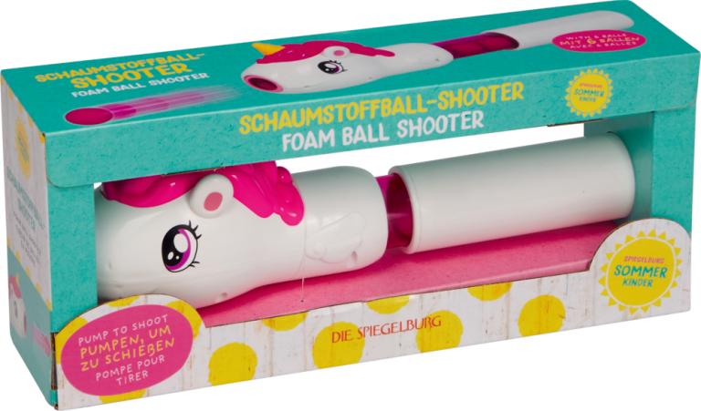 Preview: Schaumstoffball-Shooter Einhorn - Die Spiegelburg