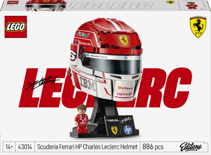 LEGO® Editions Formula 1 - Scuderia Ferrari HP Charles Leclerc Helm