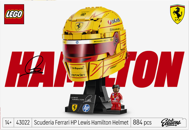 LEGO® Editions Formula 1 -  Scuderia Ferrari HP Lewis Hamilton Helm