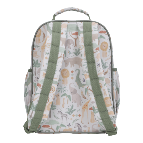 Preview: Little Dutch - Safari Friends - Rucksack - Weiß - 35 cm