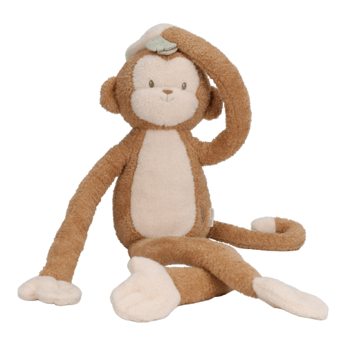 Preview: Little Dutch - Safari Friends - Kuschelkuschelaffe XL - Braun