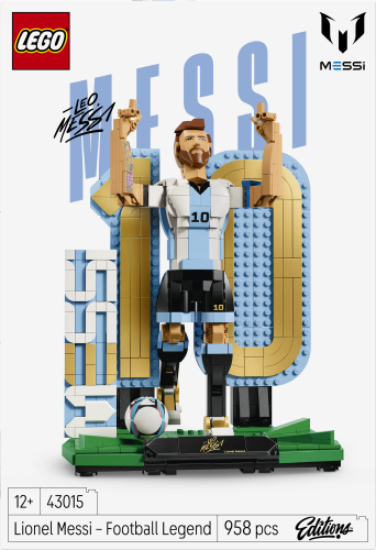 LEGO® Editions Football - Lionel Messi – Fußballlegende