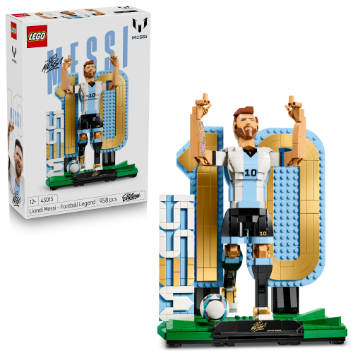 Preview: LEGO® Editions Football - Lionel Messi – Fußballlegende