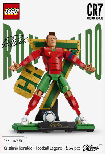 LEGO® Editions Football - Cristiano Ronaldo – Fußballlegende