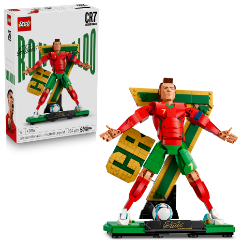 Preview: LEGO® Editions Football - Cristiano Ronaldo – Fußballlegende