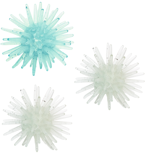 Preview: moses - Nachtleuchtende Sticky Snowflakes blau