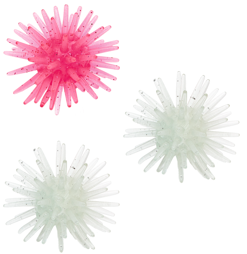 moses - Nachtleuchtende Sticky Snowflakes rosa