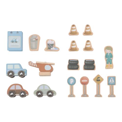 Preview: Little Dutch - Holz Parkgarage – Blau