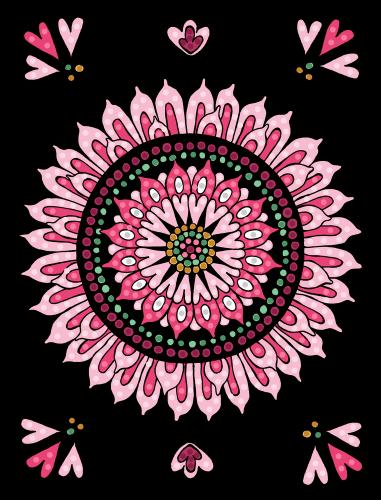 Diamond Painting Mandalas 100% selbst gemacht