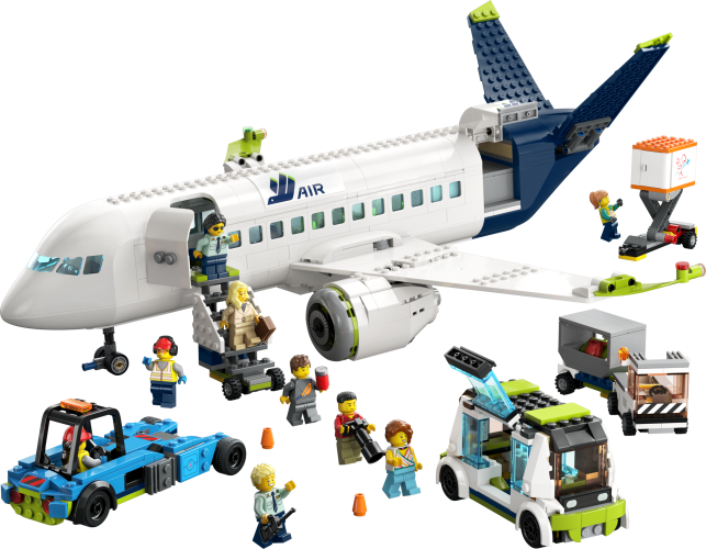 Preview: LEGO® City Big Vehicles - Passagierflugzeug