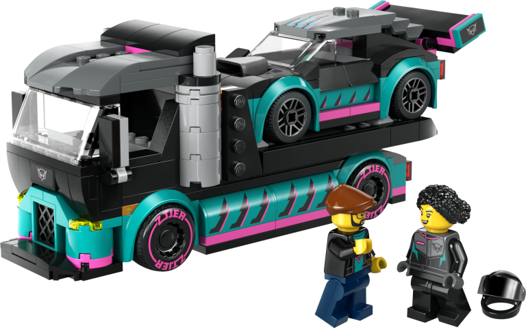 LEGO® City Great Vehicles - Autotransporter mit Rennwagen