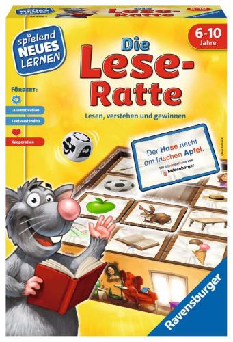Die Lese-Ratte - Spielen und Lernen für Kinder
