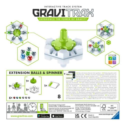 GraviTrax Kugelbahn – Erweiterung Balls und Spinner