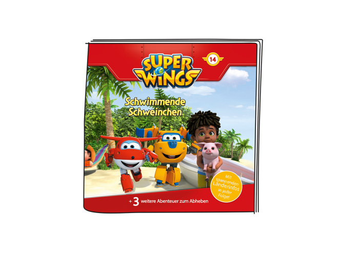 tonies® Super Wings – Schwimmende Schweinchen