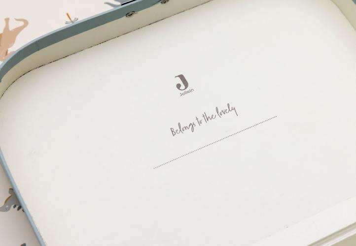 Jollein - Spielkoffer - Dino - 2 Stück