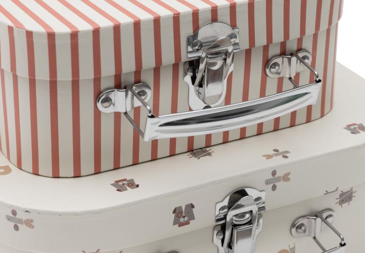 Preview: Jollein - Spielkoffer - Animal Friends - 2 Stück